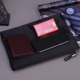 Вместительная и большая нейлоновая тканевая маленькая сумка клатч для отдыха