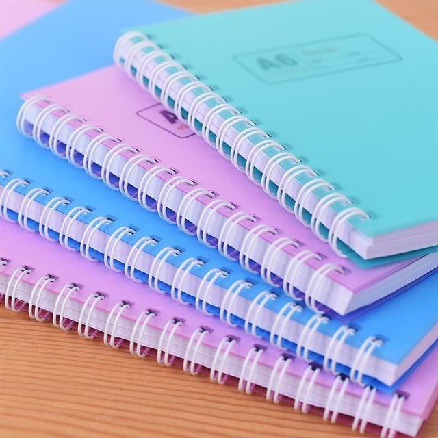 3 packs A5 A6 B5 classified coil notebook notebook hard-faced thickened stationery student notebook