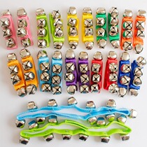 Wrist bell hand bell string bell music class kindergarten Orff dance props waist bell primary school students musical instrument teaching aids