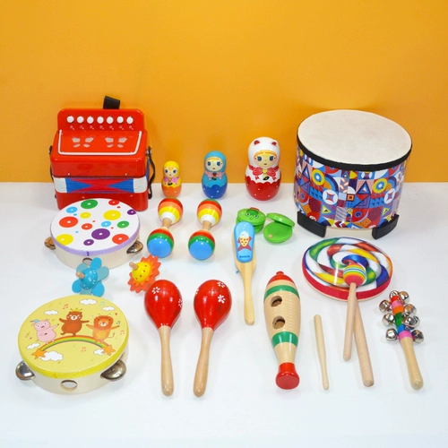 Детские музыкальные барабаны для раннего возраста, учебные пособия, детский интеллектуальный металлофон, ударные инструменты для мальчиков и девочек, раннее развитие, 2 лет, 3 лет