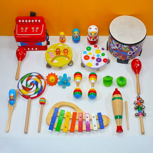 Детские музыкальные барабаны для раннего возраста, учебные пособия, детский интеллектуальный металлофон, ударные инструменты для мальчиков и девочек, раннее развитие, 2 лет, 3 лет