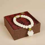 Четки бодхи, браслет, четки из круглых бусин для влюбленных, ювелирный шарм, аксессуар, 10mm