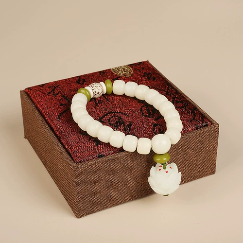 Четки бодхи, браслет, четки из круглых бусин для влюбленных, ювелирный шарм, аксессуар, 10mm