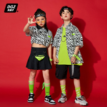 Childrens Street Dance Clothes Hiphop Kids Kids Hop Show Girls Jazz Dance Performance