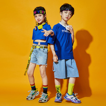 61 children to play childrens street dance suit girl jazz dance less hip hop with hiphop tide suit