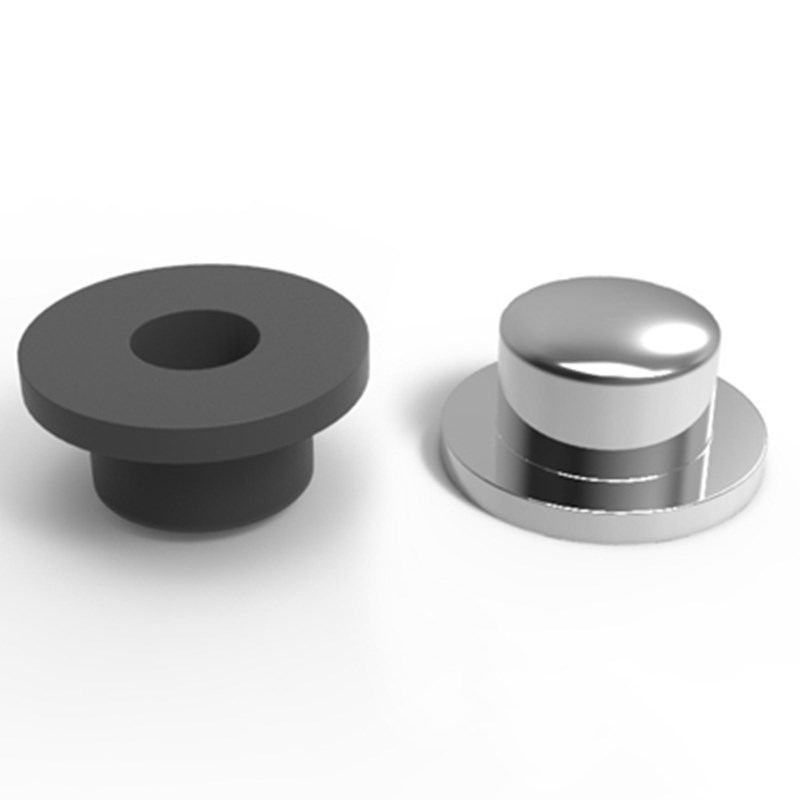 SC101 portable switch key cap diameter 6 × 4 6 material ABS chrome plated with 6*6 micro switch cap