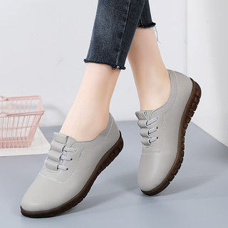 Women's Shoes with Rubber Soles, Ultra-Soft Microfiber Soles, Comfortable Mother's Shoes, Old Beijing Cloth Shoes for Women, 2024 Summer New Style Single Shoes