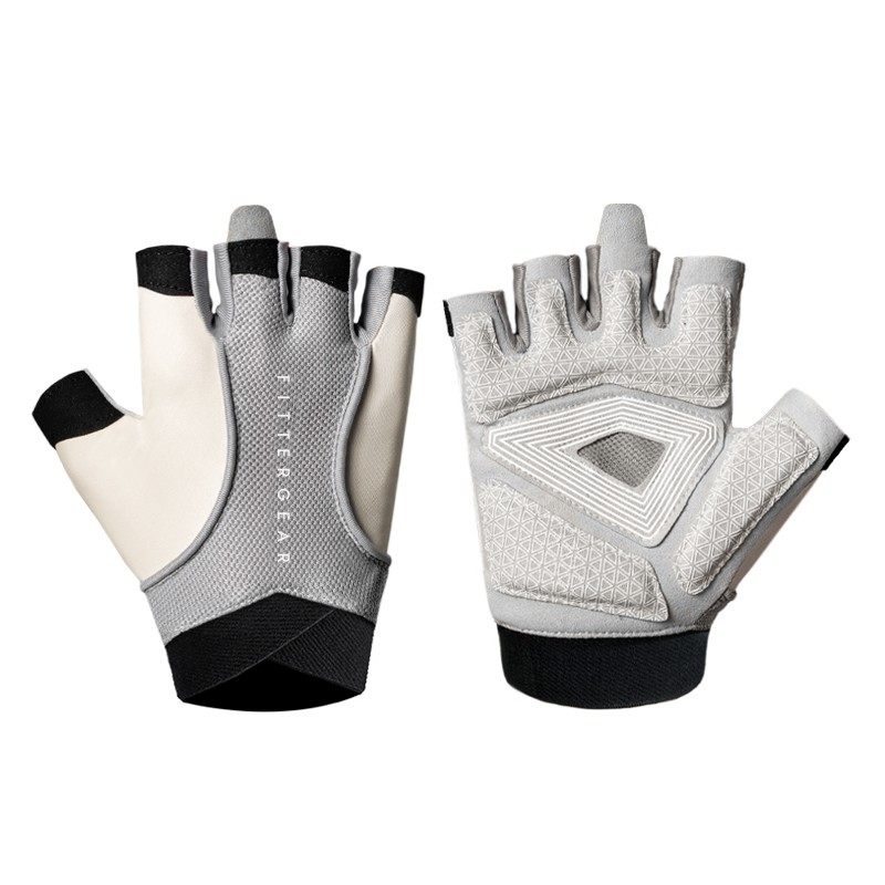 Фитнес-перчатки Fittergear FGNJS розовые (силикон), XS