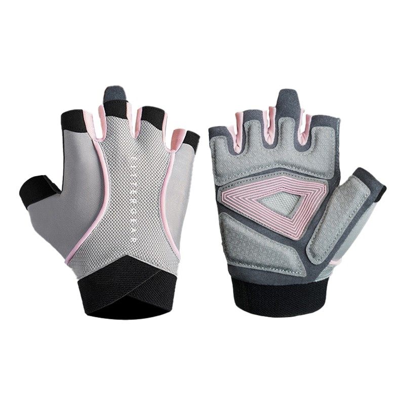Фитнес-перчатки Fittergear FGNJS розовые (силикон), XS