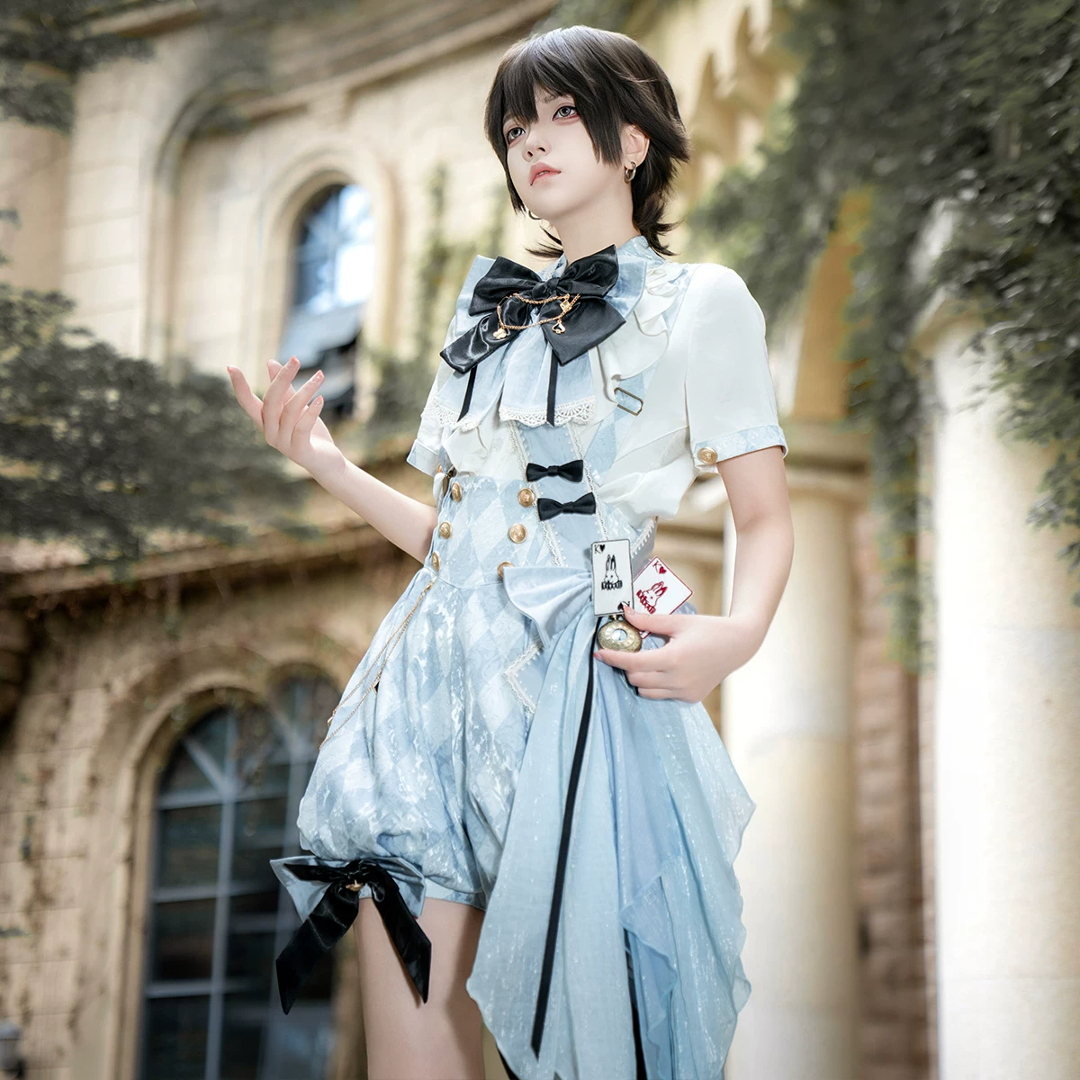 Design genuine overall, set, Birthday gift, Lolita style