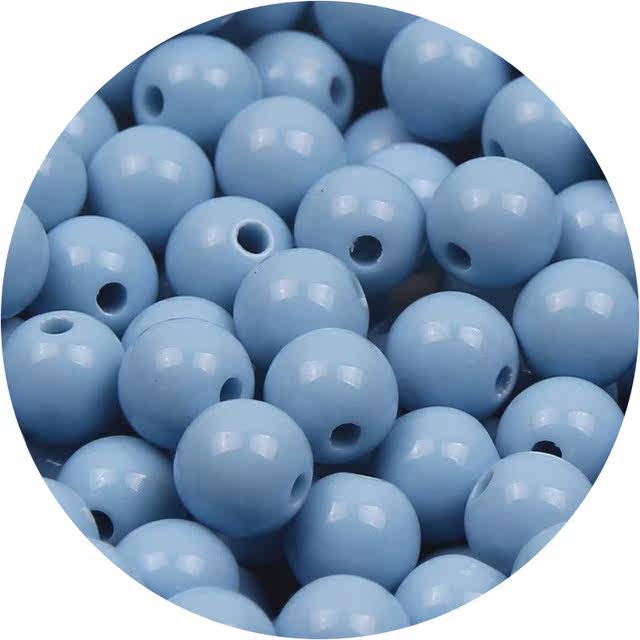 CandyColorAcrylicRoundBeads6-20mmLooseBallsSpacerBe