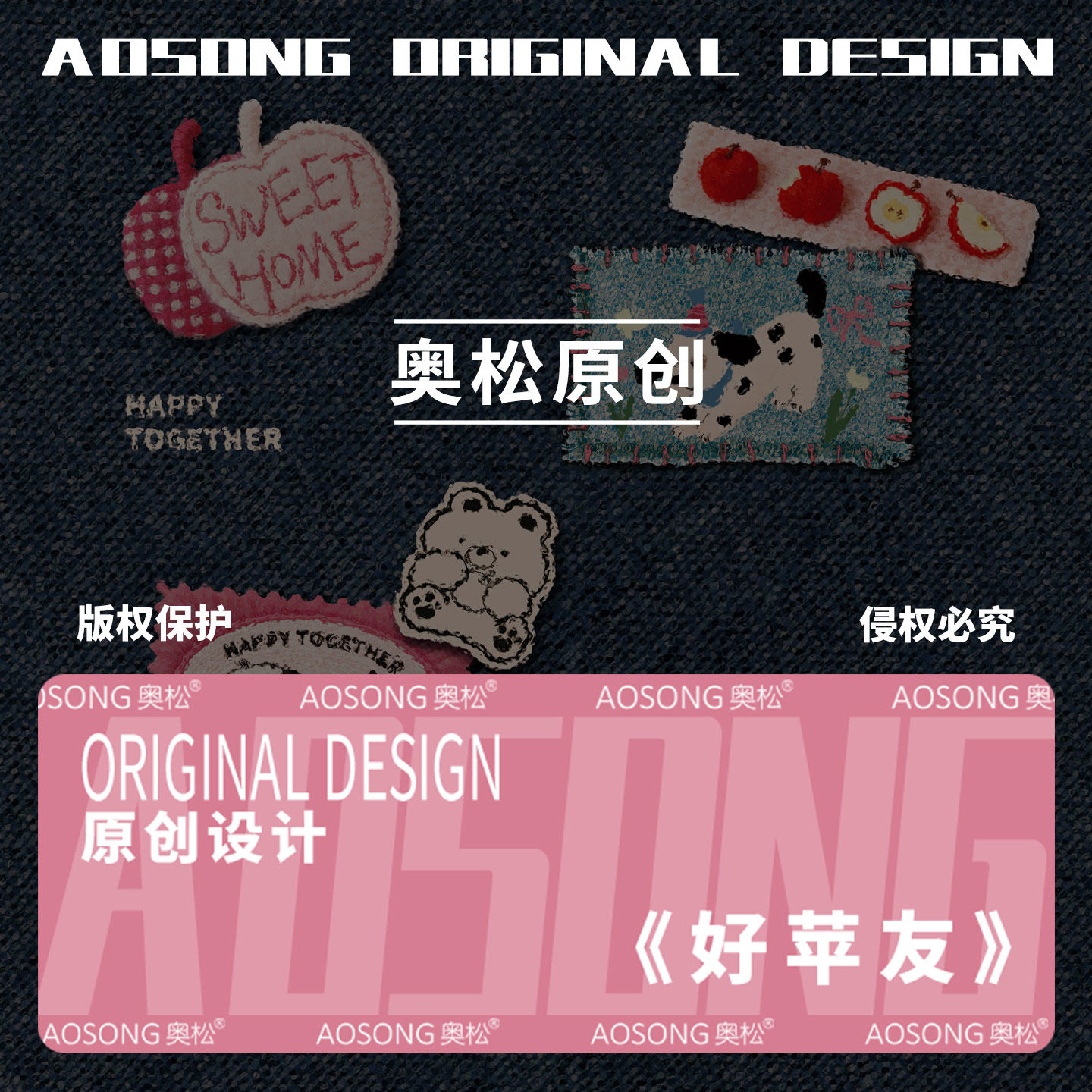 Aosong Original Designer Canvas Bag 2026 High-End Korean Style Ins Large Shoulder Bag For Work Commute Custom - Thumbnail 2