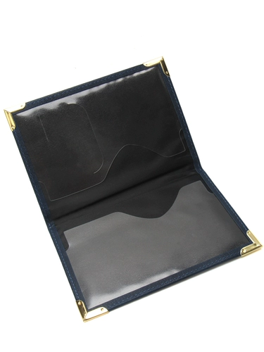 Новая иностранная торговля единичный австралийский паспорт кожаный кожа Ultra -Light Portable Passport Book