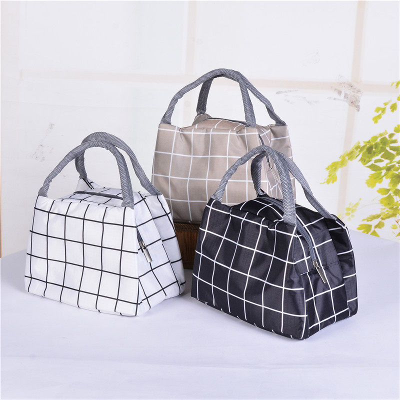 Insulation Lunch Box Bag for office Students Jane about with Meals Day Style Hand Thickened Aluminum Foil Bag Packed Lunch Box