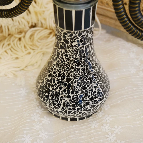 Водяной дым полный сет бар ktv Большой, средний стеклянный арабский водный дым Шиша табачный сигарет сигарет сигарет