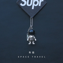 Car Pendant High-end Atmosphere 2021 New Astronauts Interior Rearview Mirror Astronaut Smears Net Red Adornment