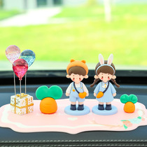 Couple car parts 2022 new creative cute car interior decoration products for the car all women