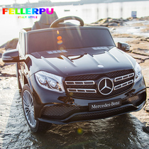 FELLERPU Mercedes-Benz car children electric car with remote control battery big number toy car baby kids 4-wheeler