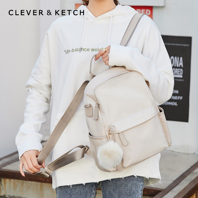 Small ck flagship store official website shoulder bag women's backpack large capacity 2021 New Tide fashion anti-theft travel bag canvas
