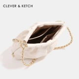 Сумка Clever&Ketch с бриллиантовой цепочкой 2025, новая легкая роскошная сумка на одно плечо, которую можно носить на обоих плечах, и универсальная дорожная сумка для женщин.