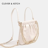 Сумка Clever&Ketch с бриллиантовой цепочкой 2025, новая легкая роскошная сумка на одно плечо, которую можно носить на обоих плечах, и универсальная дорожная сумка для женщин.
