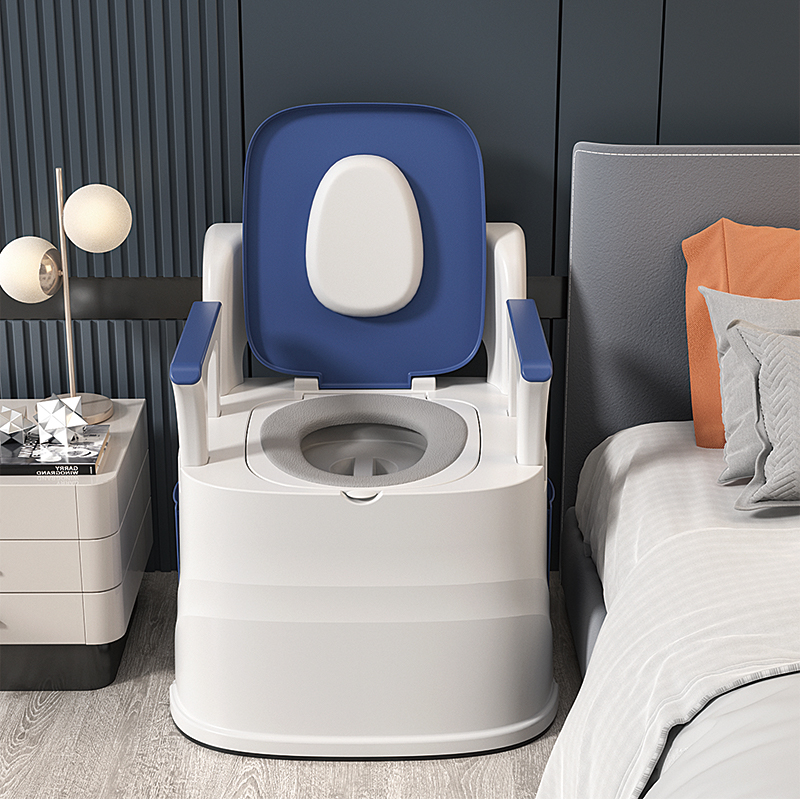 Toilet for the elderly pregnant woman Domestic portable stool adult toilet chair plastic simple elderly can move the toilet