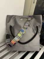 Черная вместительная и большая высококачественная сумка на одно плечо, спортивный ноутбук, премиум класс