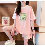 Розовый костюм Т247