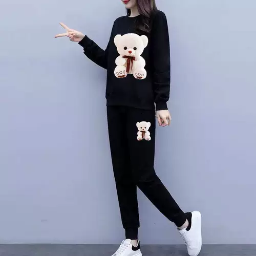 Южнокорейский товар, демисезонная толстовка, комплект для отдыха, оверсайз