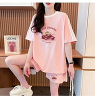 Розовый костюм Т248