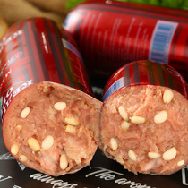 Russian pine nut sausage Original Sausage Ham ruble sausage Original Sausage Ham ruble sausage Russian beef beef tendon food