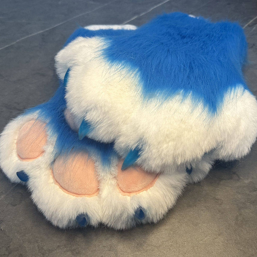 兽装手爪fursuit兽爪成品现货高级毛绒定制!兽爪天下第一!!_furry福瑞_淘宝游戏网