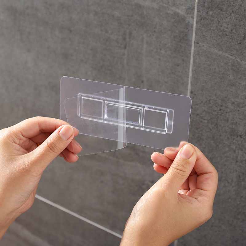 Bathroom shelf patch wall hanging strong non-marking sticker punch-free adhesive film hook shoe rack washbasin rack accessories