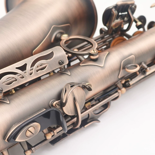 Lei Aozuo E-Metropolitan Saxor Vancouver Музыкальный инструмент красный имитация бронза профессиональная выступление для взрослых Leia-590