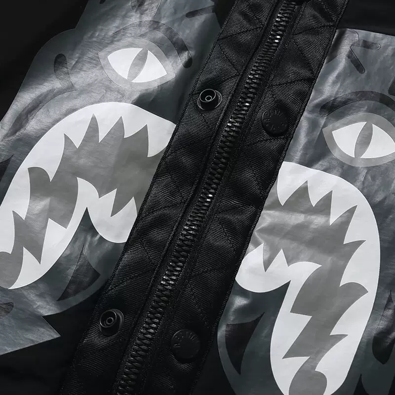 Демисезонная теплая кофта с длинным рукавом BAPE, камуфляж, джacket с молнией, тигр, принт