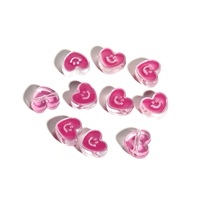 Rose Red Peach Heart Smile (10)