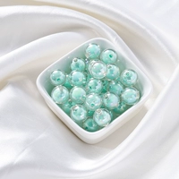 Зеленый ab красочный бусин