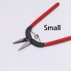 Красные плоские плоскогубцы (маленькие)