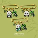 Милая креативная брошь, толстовка, булавка, сумка, подвеска, аксессуар, китайский стиль