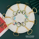 Милый креативный брелок, сувенир ручной работы, подвеска, китайский стиль, подарок на день рождения