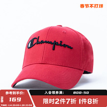 Champion champion cap official website spring and summer new couple red baseball cap men and women comfortable sports cap