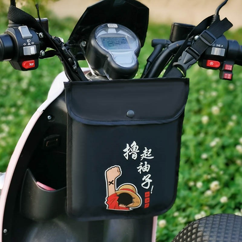 Electric Car Locker Electric Bike Storage Pocket Containing Hanging Bag Front Things Pocket Bag Car Basket Cloth Bag Hanging Bag Waterproof