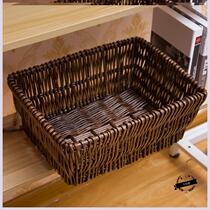 Real vine compiled containing basket Fruits Bamboo woven basket Vegetable Fruit Basket Woven Basket snacks Baskets Willow collection Box