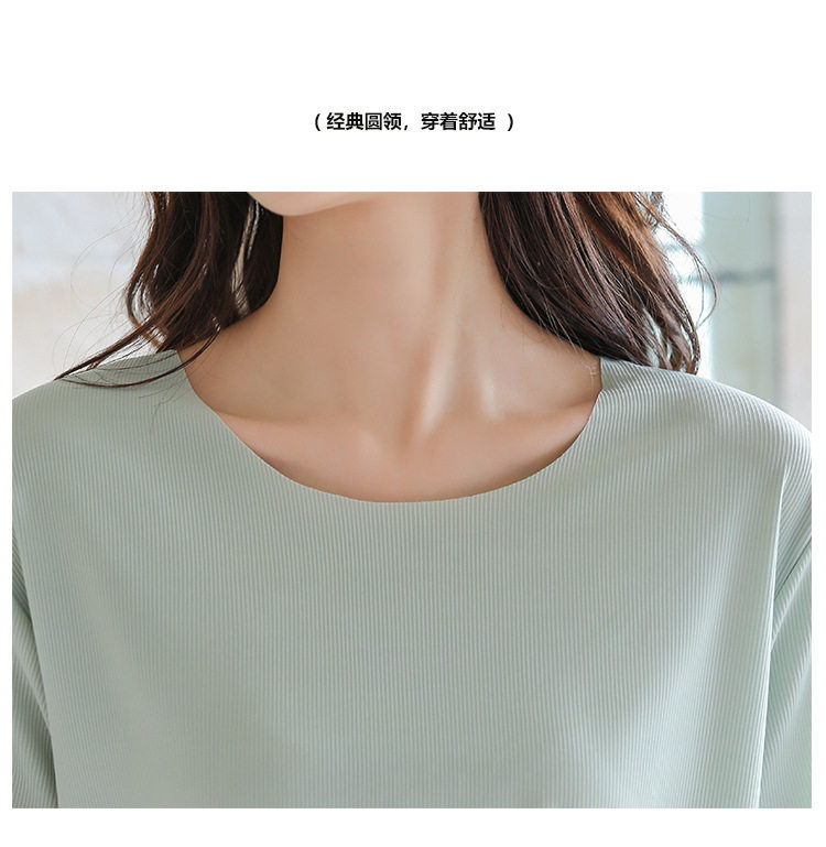 冰小漠 冰爽皇后家居服女2021 懒人冰凉两件套 图6
