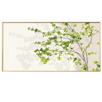 Nordic Green Planting Living Room Decoration Painting Now Small Freshener Brief Sofa Background Wall Hanging Painting Advanced Sensation Restaurant Mural Painting
