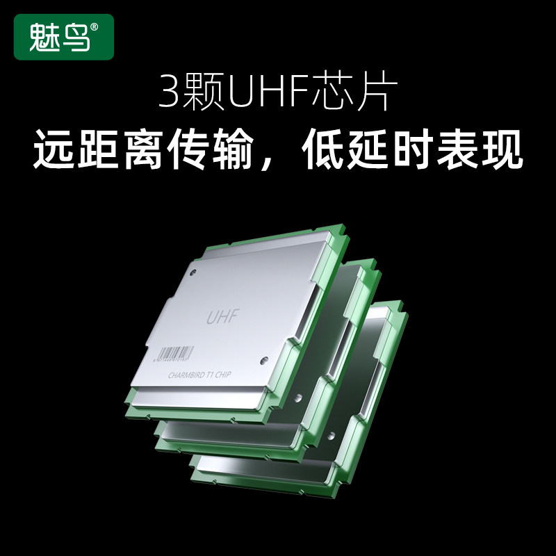 Meiniao Wireless Monitoring Headphones with Microphone, Dedicated for Home Smart Portable Ktv, Wireless Transceiver Headphones