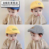 Baby hat autumn winter children Inumberet hat boy Duck Tongue Cap Girl Painter Hat Retro Advance Hat Fashion