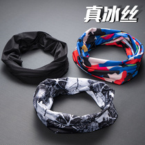 Sunscreen Neck UV Protection Neck Male And Female Summer Thin Ice Silk Mask Cover Full Face Bicycling Scarves Scarves Neck Sleeves