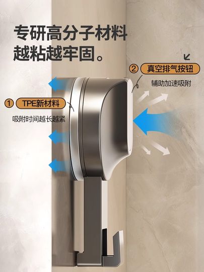 Don'T Leave the Wall Empty! Suction Cup Hooks for Hanging Spoons, Spatulas, Multifunctional Knife Holder, Hanging Rod, No-Drill Sink Drain Bag