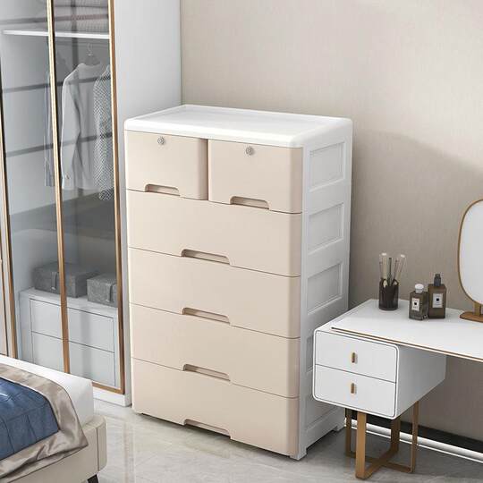 Утолщенный большой шкаф-комод для хранения, многоярусный органайзер для кухонных принадлежностей для домашнего использования